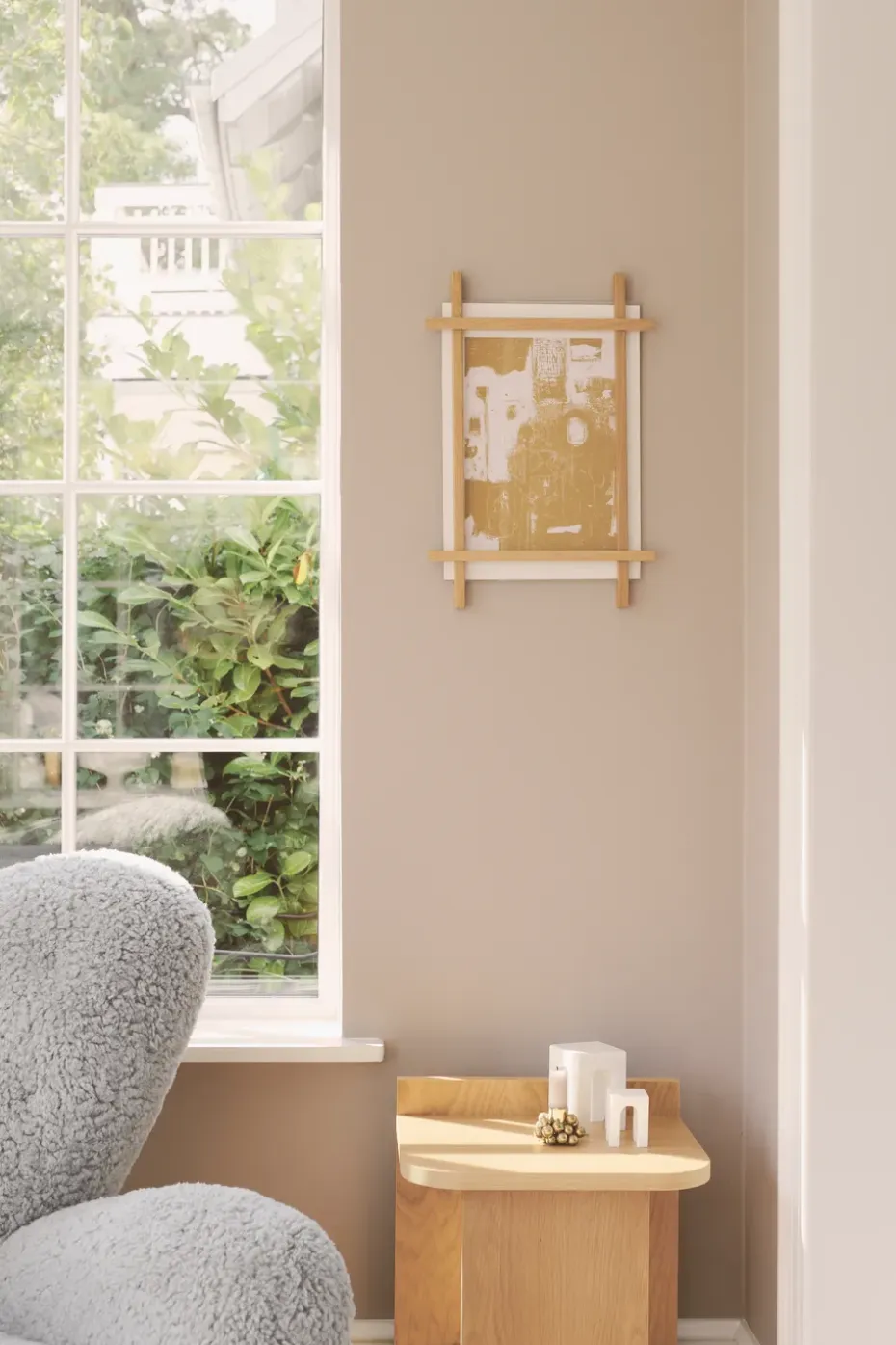 Mesa auxiliar Ismo, Roble