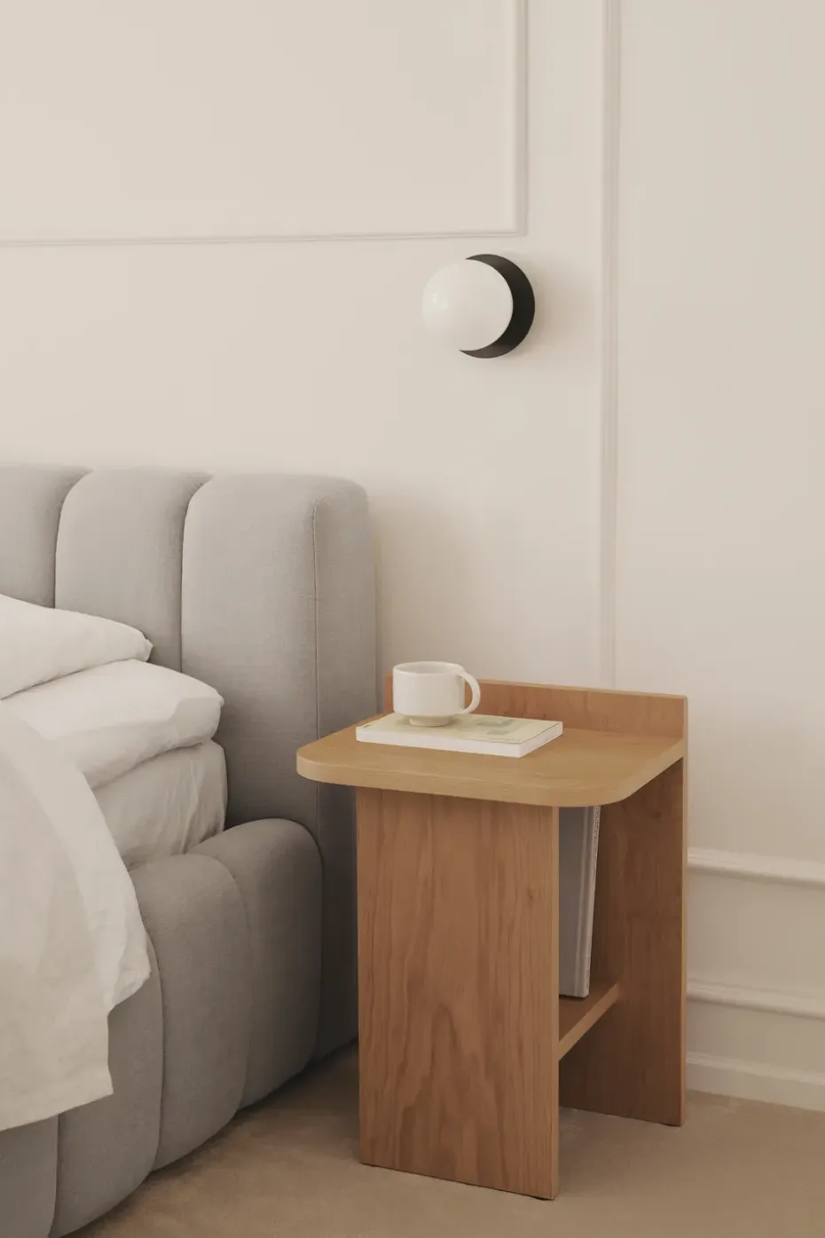 Mesa auxiliar Ismo, Roble