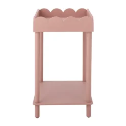 Mesa auxiliar Isola 60x68 cm, Rosa