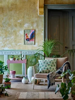 Mesa auxiliar Isola 60x68 cm, Rosa