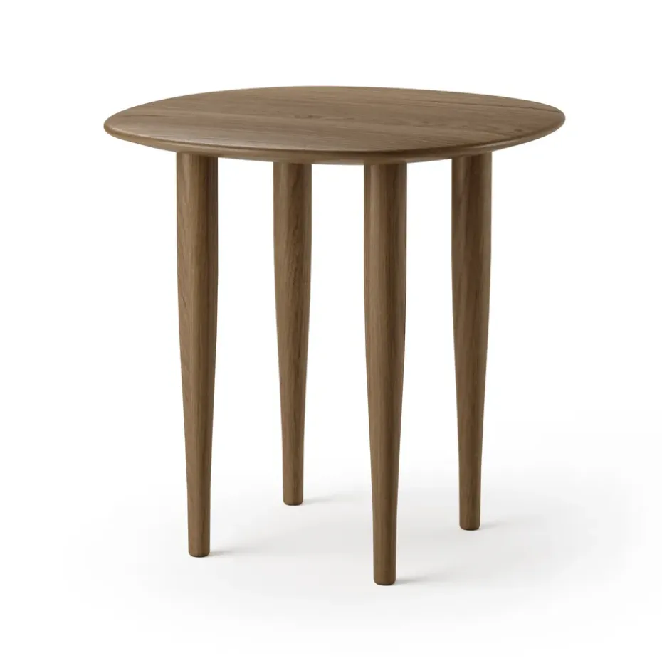 Mesa auxiliar JariØ45 cm, Roble aceitado ahumado
