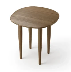 Mesa auxiliar JariØ45 cm, Roble aceitado ahumado