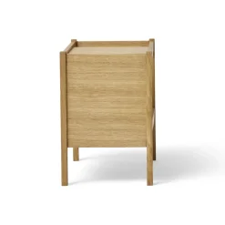 Mesa auxiliar Journal 29x43 cm, Roble