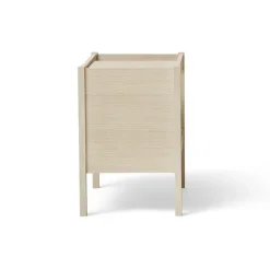 Mesa auxiliar Journal 29x43 cm, Roble blanco