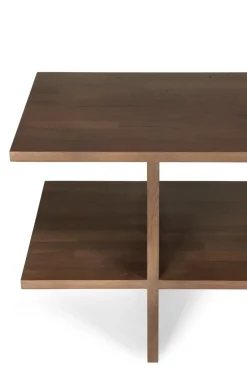 Mesa auxiliar Kabuki , Teak brown