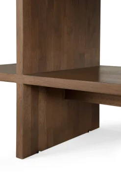 Mesa auxiliar Kabuki , Teak brown