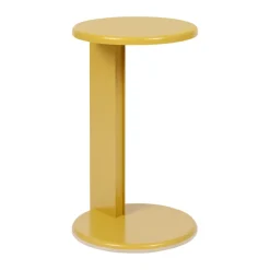 Mesa auxiliar Lolly 56 cm, Ochre yellow gloss
