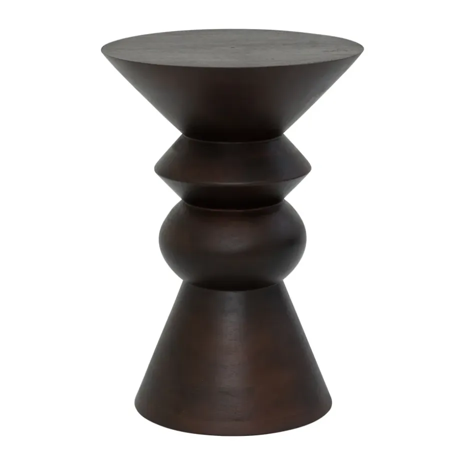 Mesa auxiliar Luova 43 cm, Nogal