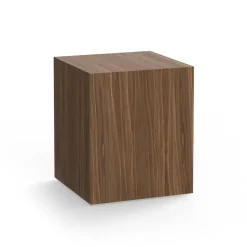 Mesa auxiliar Mass 40x40x47 cm, Nogal