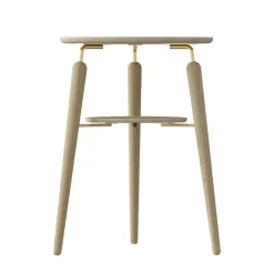 Mesa auxiliar My Spot, Roble-latón