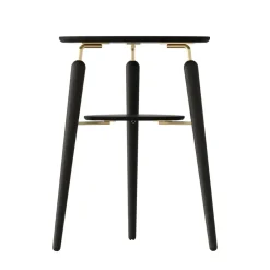 Mesa auxiliar My Spot, roble negro-latón