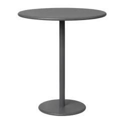 Mesa auxiliar para exterior STAY Ø40 cm, Warm grey