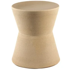 Mesa auxiliar Pawn 38 cm, Beige