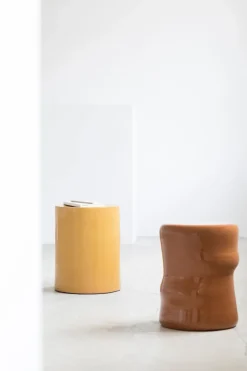 Mesa auxiliar Pawn Ø35x43 cm, Rust