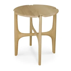 Mesa auxiliar PI, Lackad teak