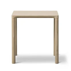 Mesa auxiliar Piloti 6700, Roble enjabonado - altura 35 cm