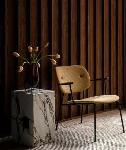 Mesa auxiliar Plinth tall 30x30x51 cm, Multi rose