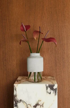 Mesa auxiliar Plinth tall 30x30x51 cm, Multi rose