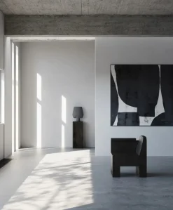 Mesa auxiliar Podium maxi 80 cm, coffee