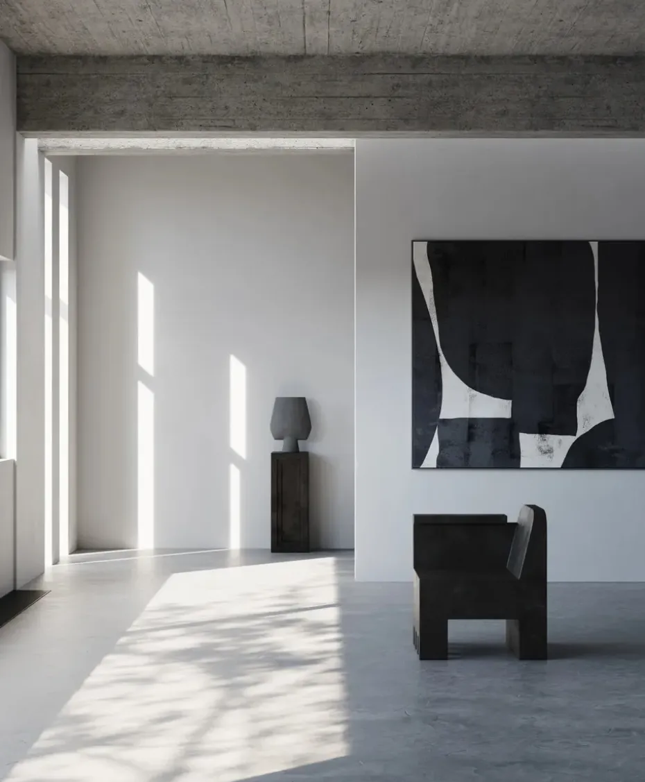 Mesa auxiliar Podium maxi 80 cm, coffee