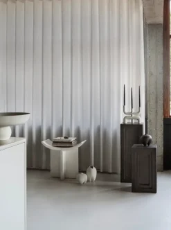 Mesa auxiliar Podium maxi 80 cm, coffee