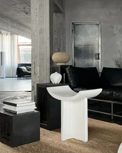 Mesa auxiliar Podium mini 30 cm, coffee