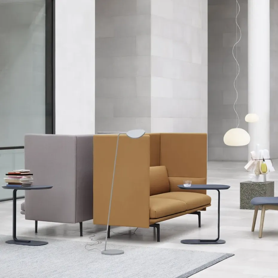 Mesa auxiliar Relate 73,5 cm, Off white