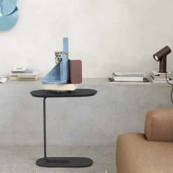 Mesa auxiliar Relate 73,5 cm, Black