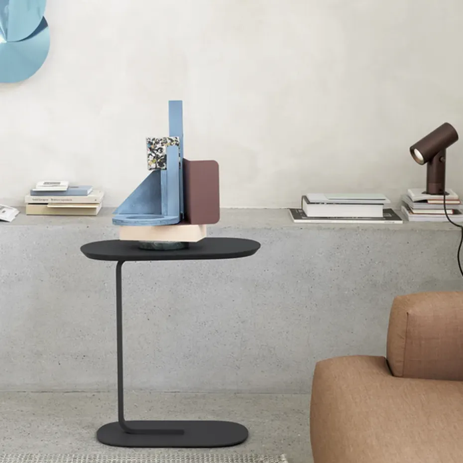 Mesa auxiliar Relate 73,5 cm, Black