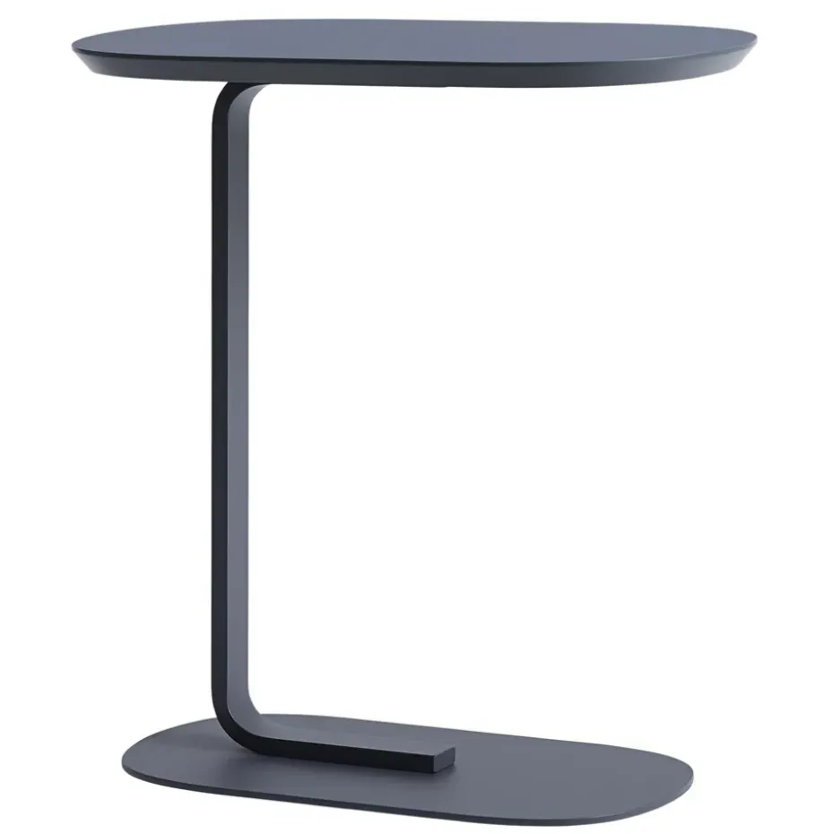 Mesa auxiliar Relate 60,5 cm, azul-gris