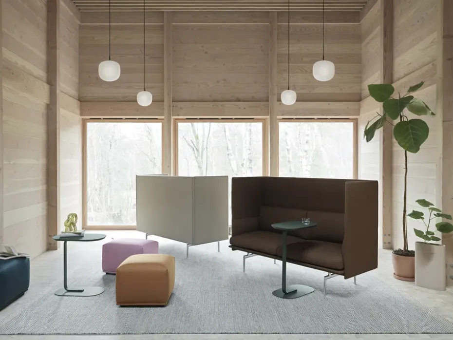 Mesa auxiliar Relate 60,5 cm, verde oscuro