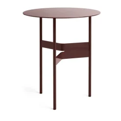 Mesa auxiliar Shim coffee table Ø45 cm, Bordeaux