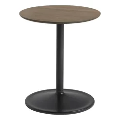 Mesa auxiliar Soft 48 cm, Solid humod oak-black