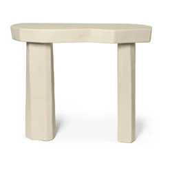 Mesa auxiliar Staffa console table 33,4x100,8x85 cm, Ivory