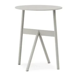 Mesa auxiliar Stock Table Ø37 cm H:46 cm, Warm Grey