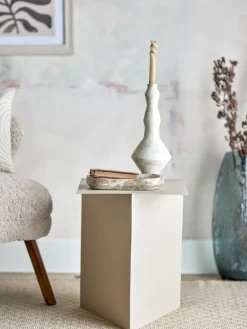 Mesa auxiliar Tasha 35x45 cm, Natural