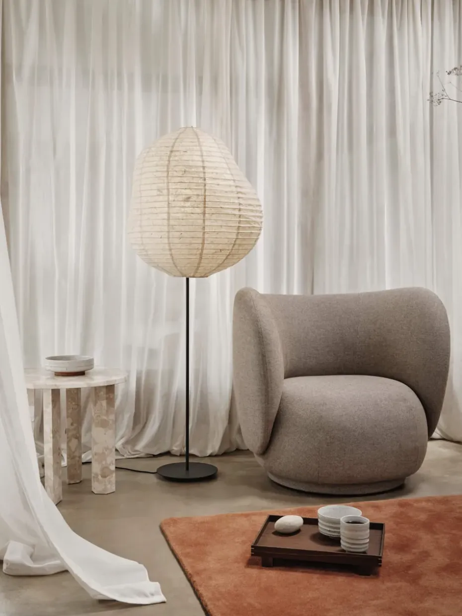 Mesa auxiliar Taula Ø54,4x45 cm, Sand