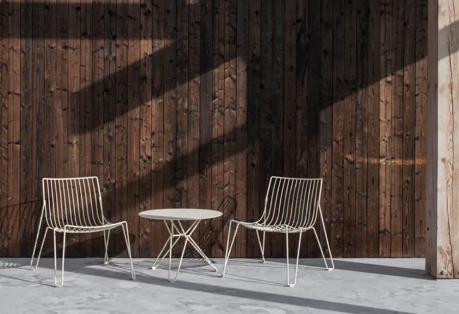 Mesa auxiliar Tio Ø60 cm, Ivory