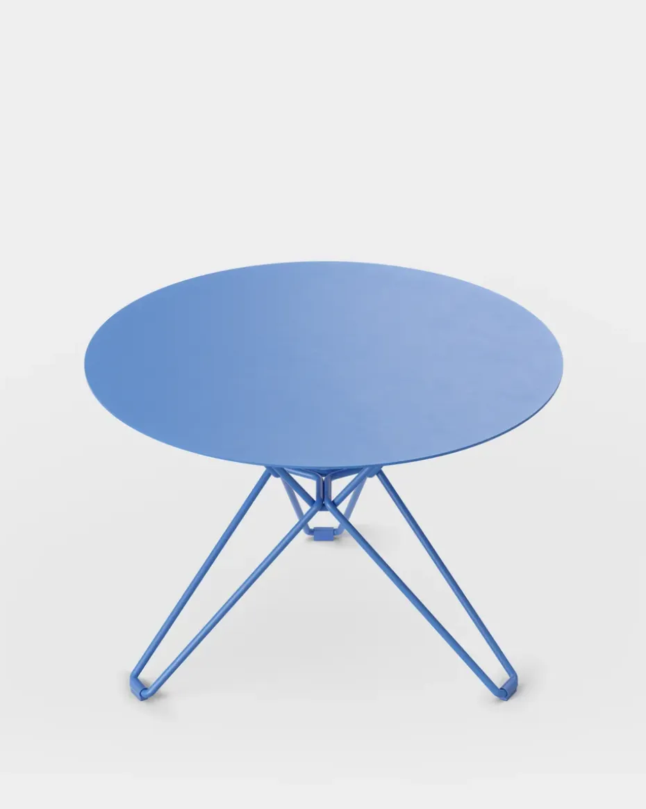 Mesa auxiliar Tio Ø60 cm, Overseas Blue