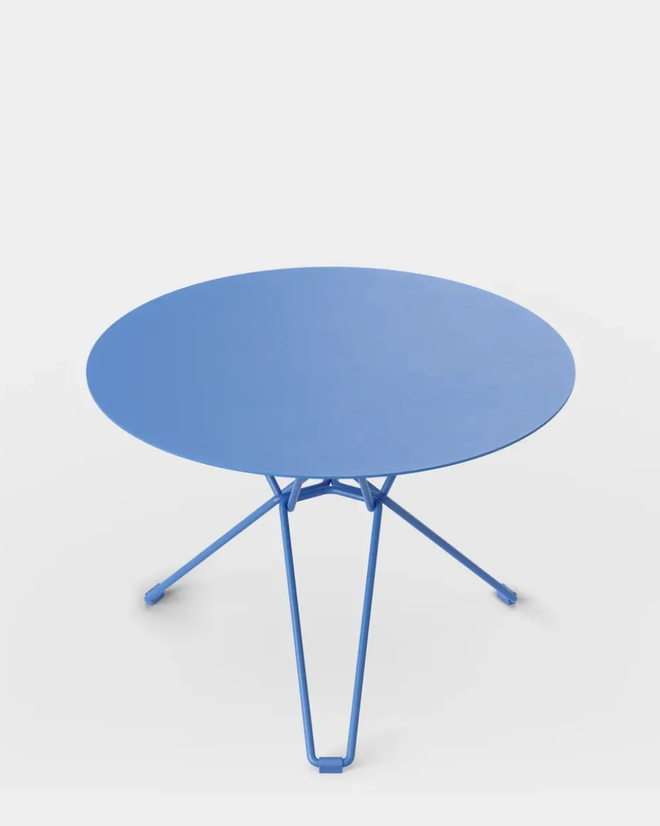 Mesa auxiliar Tio Ø60 cm, Overseas Blue