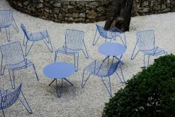 Mesa auxiliar Tio Ø60 cm, Overseas Blue