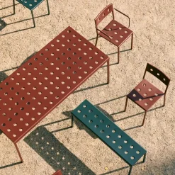 Mesa Balcony, iron red, 190 cm