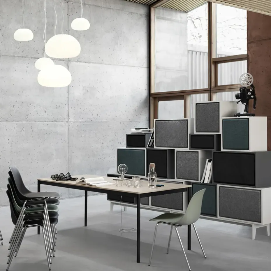 Mesa Base, White, abs kant, 190x85cm