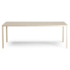 Mesa Bespoke 90x200 cm, roble pigmentado blanco