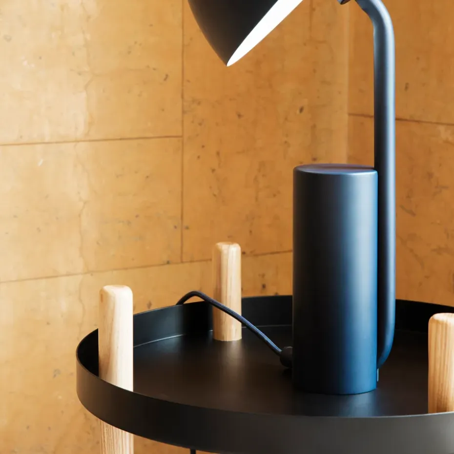 Mesa Block Ø45 cm, negro