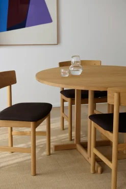 Mesa BM80 Mogensen Shaker Ø120 cm, Roble aceitado