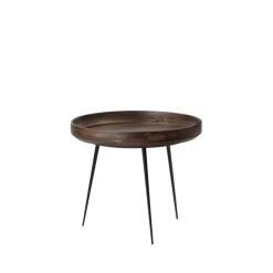 Mesa Bowl Large, mango sirka grey, base negra