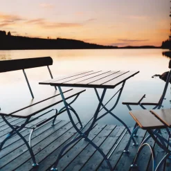 Mesa Bryggeri, Teca-estructura galvanizada en caliente