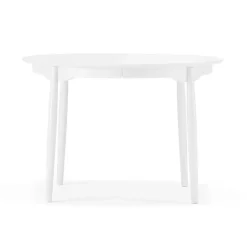Mesa Carl Ø115, extensible, Abedul blanco 21
