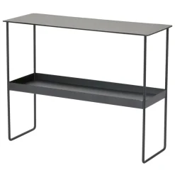 Mesa consola Console Bull 2 pisos, Black